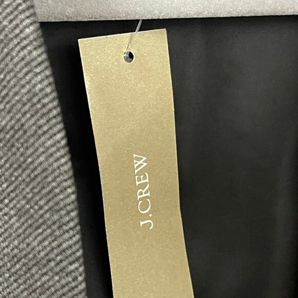 J. Crew Going Out Blazer In Stretch Twill in Heather Dove Gray Size 0 NWT - Picture 9 of 12